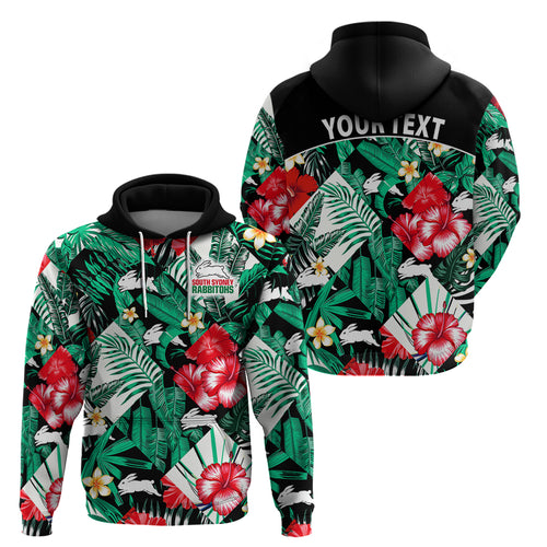 custom-personalised-rabbitohs-rugby-hoodie-fashion-tropical-jungle-flowers