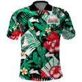 custom-personalised-rabbitohs-rugby-polo-shirt-fashion-tropical-jungle-flowers