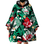custom-personalised-rabbitohs-rugby-wearable-blanket-hoodie-fashion-tropical-jungle-flowers