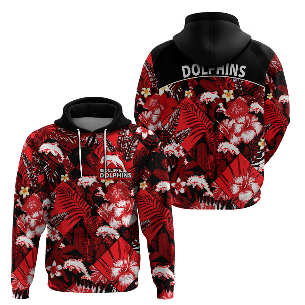 dolphins-rugby-hoodie-fashion-tropical-jungle-flowers