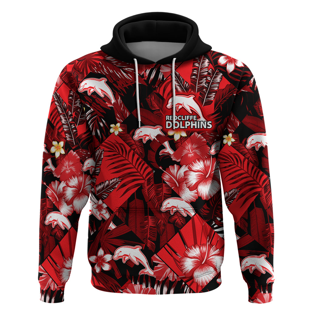 dolphins-rugby-hoodie-fashion-tropical-jungle-flowers
