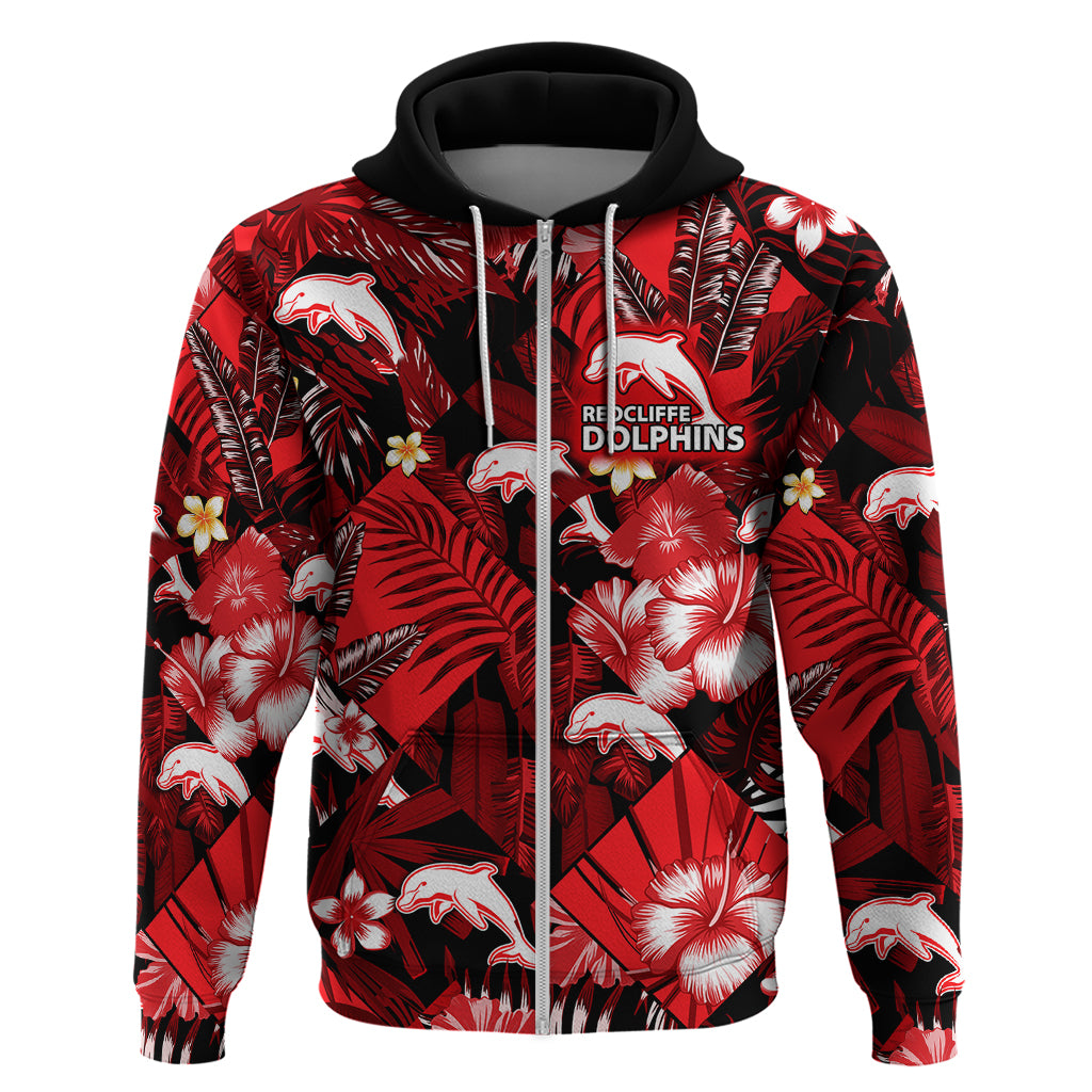 dolphins-rugby-hoodie-fashion-tropical-jungle-flowers