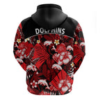 dolphins-rugby-hoodie-fashion-tropical-jungle-flowers