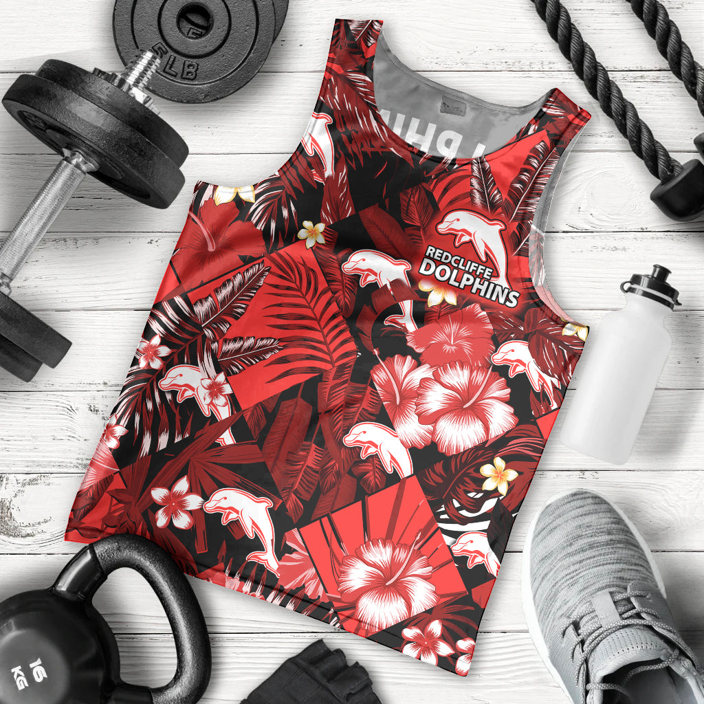 dolphins-rugby-men-tank-top-fashion-tropical-jungle-flowers