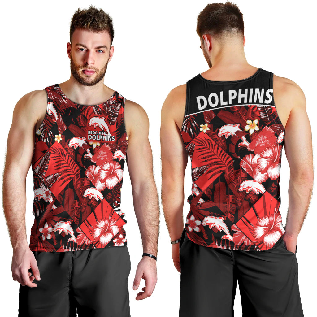 dolphins-rugby-men-tank-top-fashion-tropical-jungle-flowers