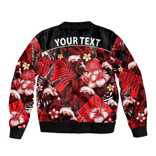 custom-personalised-dolphins-rugby-bomber-jacket-fashion-tropical-jungle-flowers