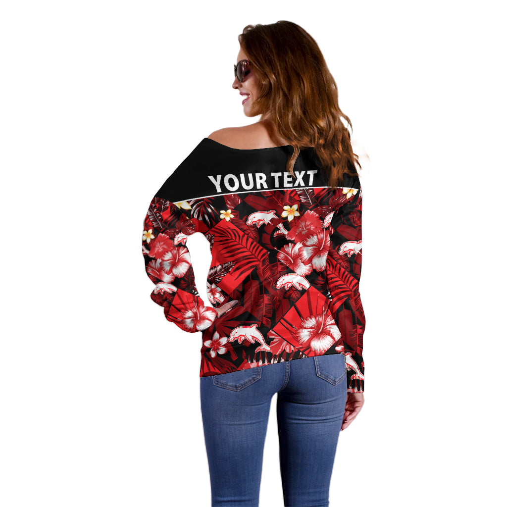 custom-personalised-dolphins-rugby-off-shoulder-sweater-fashion-tropical-jungle-flowers