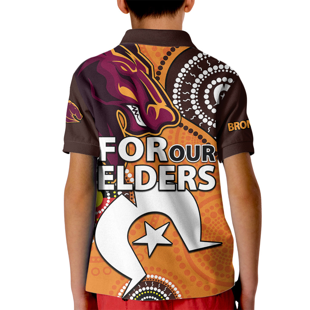 2023-brisbane-broncos-nrl-kid-polo-shirt-aboriginal-naidoc-for-our-elders