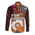 2023-brisbane-broncos-nrl-long-sleeve-button-shirt-aboriginal-naidoc-for-our-elders