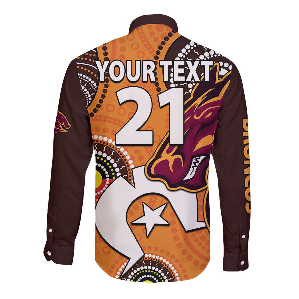 custom-text-and-number-2023-brisbane-broncos-nrl-long-sleeve-button-shirt-aboriginal-naidoc-for-our-elders