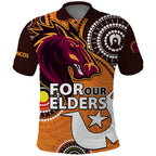 custom-text-and-number-2023-brisbane-broncos-nrl-polo-shirt-aboriginal-naidoc-for-our-elders