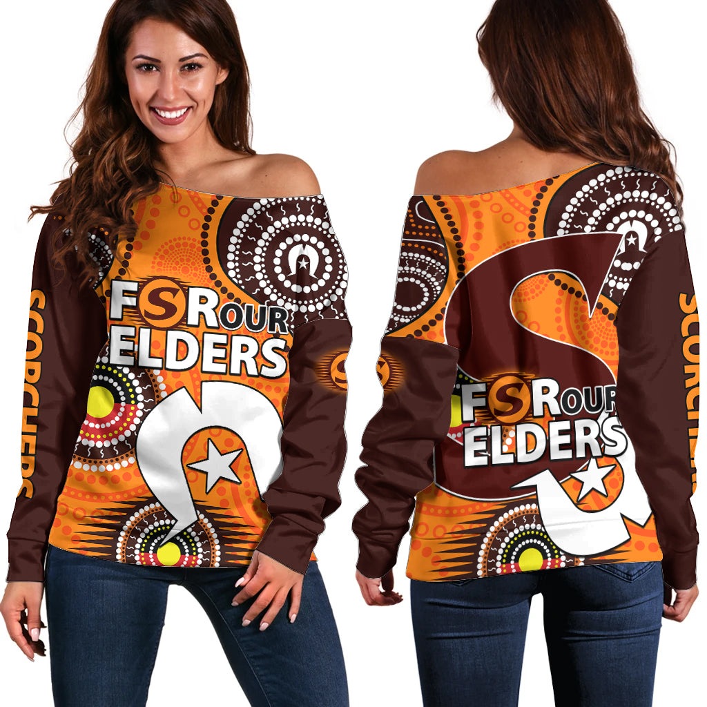 2023-scorchers-bbl-off-shoulder-sweater-aboriginal-naidoc-for-our-elders