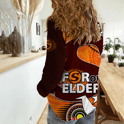 2023-scorchers-bbl-women-casual-shirt-aboriginal-naidoc-for-our-elders