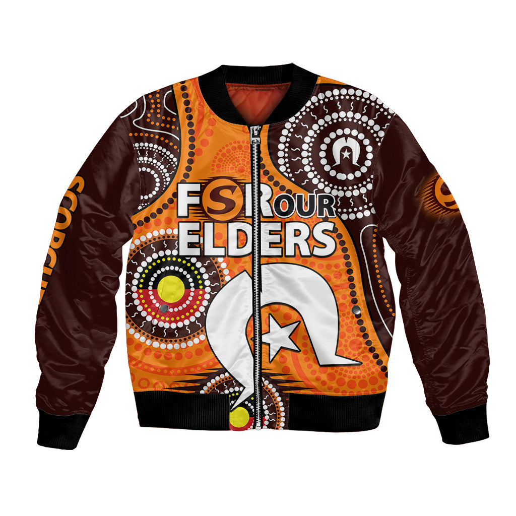 custom-text-and-number-2023-scorchers-bbl-bomber-jacket-aboriginal-naidoc-for-our-elders