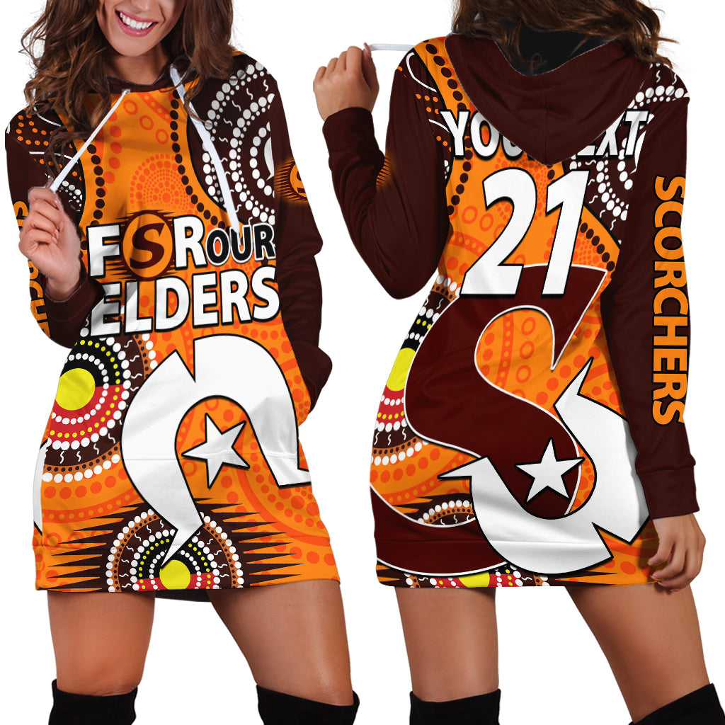 custom-text-and-number-2023-scorchers-bbl-hoodie-dress-aboriginal-naidoc-for-our-elders