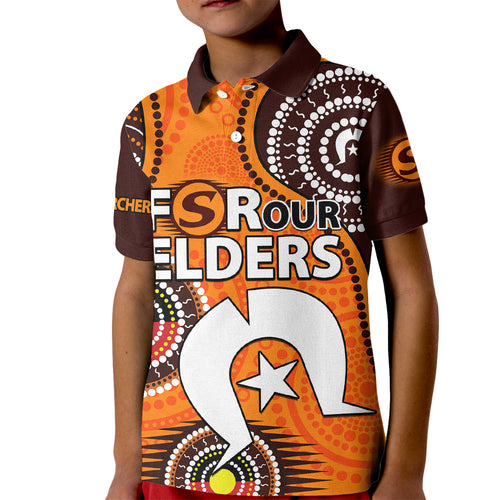 custom-text-and-number-2023-scorchers-bbl-kid-polo-shirt-aboriginal-naidoc-for-our-elders