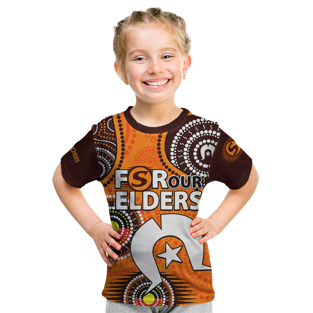 custom-text-and-number-2023-scorchers-bbl-kid-t-shirt-aboriginal-naidoc-for-our-elders