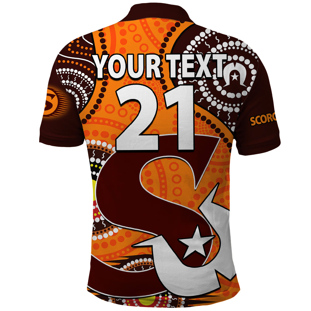 custom-text-and-number-2023-scorchers-bbl-polo-shirt-aboriginal-naidoc-for-our-elders