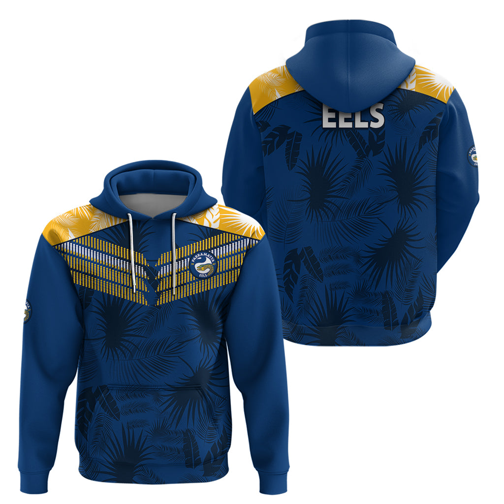 parramatta-eels-rugby-hoodie-simple-hawaiian-palms-leaf