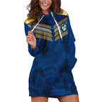 parramatta-eels-rugby-hoodie-dress-simple-hawaiian-palms-leaf