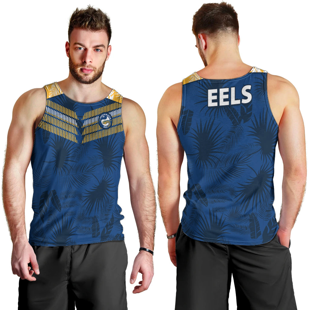 parramatta-eels-rugby-men-tank-top-simple-hawaiian-palms-leaf