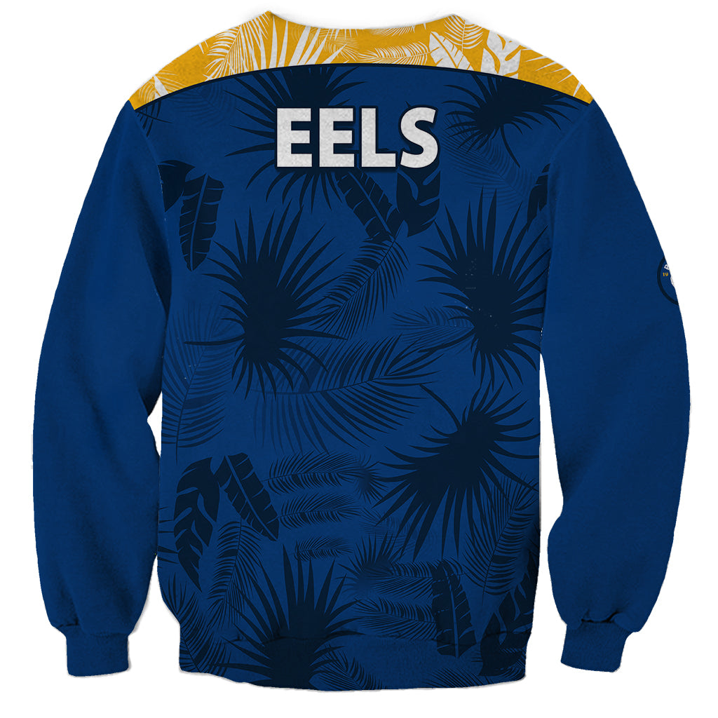 parramatta-eels-rugby-sweatshirt-simple-hawaiian-palms-leaf