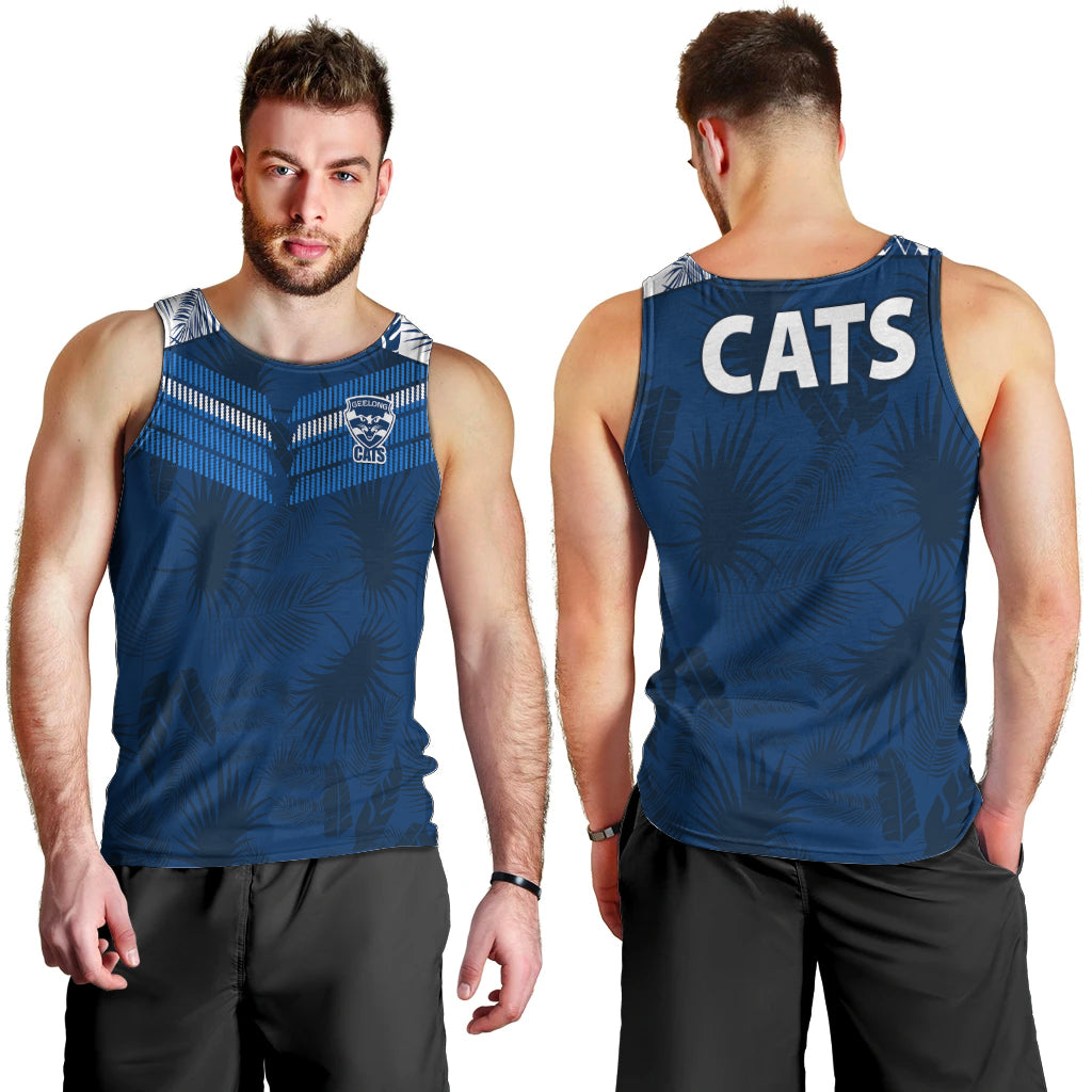 geelong-cats-football-men-tank-top-simple-hawaiian-palms-leaf