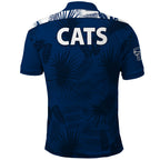 geelong-cats-football-polo-shirt-simple-hawaiian-palms-leaf