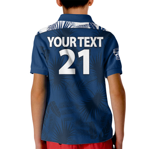 custom-text-and-number-geelong-cats-football-kid-polo-shirt-simple-hawaiian-palms-leaf