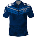 custom-text-and-number-geelong-cats-football-polo-shirt-simple-hawaiian-palms-leaf