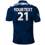 custom-text-and-number-geelong-cats-football-polo-shirt-simple-hawaiian-palms-leaf