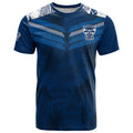 custom-text-and-number-geelong-cats-football-t-shirt-simple-hawaiian-palms-leaf