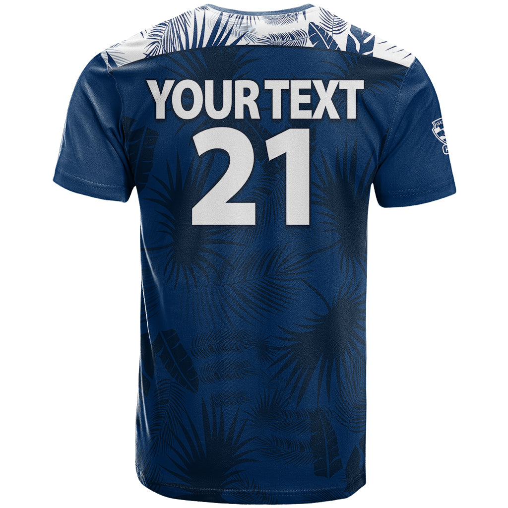 custom-text-and-number-geelong-cats-football-t-shirt-simple-hawaiian-palms-leaf