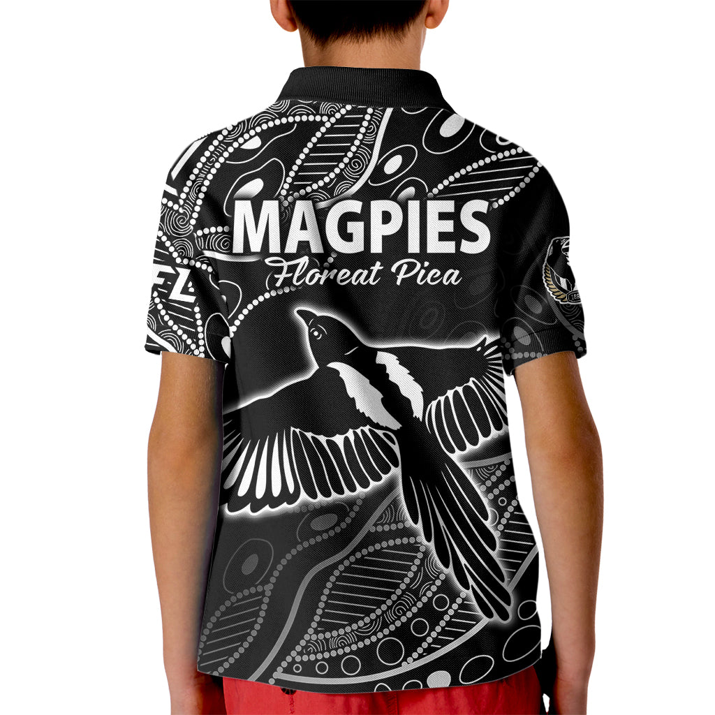 2023-collingwood-magpies-football-kid-polo-shirt-pies-founded-1892