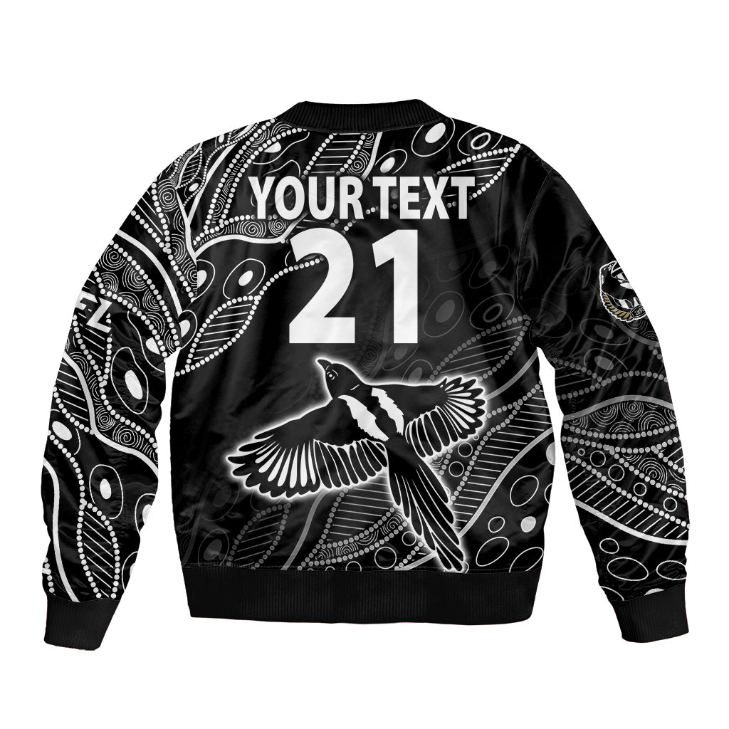 custom-text-and-number-2023-collingwood-magpies-football-bomber-jacket-pies-founded-1892