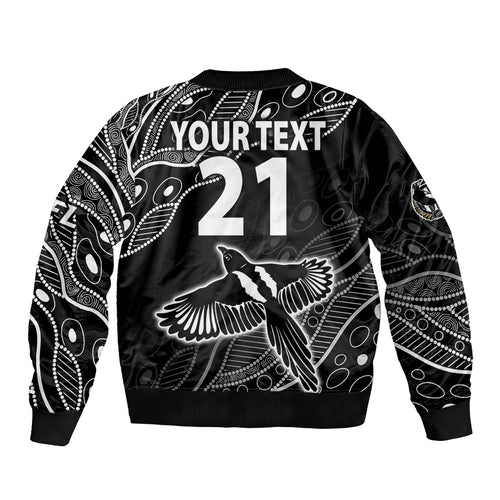 custom-text-and-number-2023-collingwood-magpies-football-bomber-jacket-pies-founded-1892