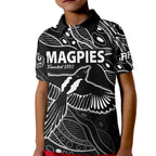 custom-text-and-number-2023-collingwood-magpies-football-kid-polo-shirt-pies-founded-1892