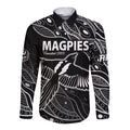 custom-text-and-number-2023-collingwood-magpies-football-long-sleeve-button-shirt-pies-founded-1892