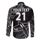 custom-text-and-number-2023-collingwood-magpies-football-long-sleeve-button-shirt-pies-founded-1892