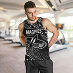 custom-text-and-number-2023-collingwood-magpies-football-men-tank-top-pies-founded-1892