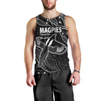 custom-text-and-number-2023-collingwood-magpies-football-men-tank-top-pies-founded-1892