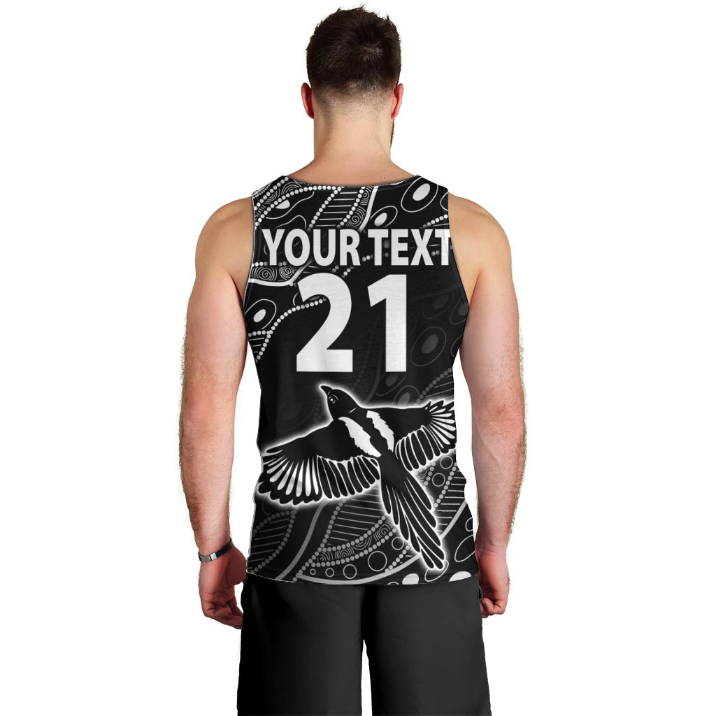custom-text-and-number-2023-collingwood-magpies-football-men-tank-top-pies-founded-1892