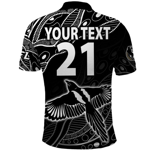 custom-text-and-number-2023-collingwood-magpies-football-polo-shirt-pies-founded-1892