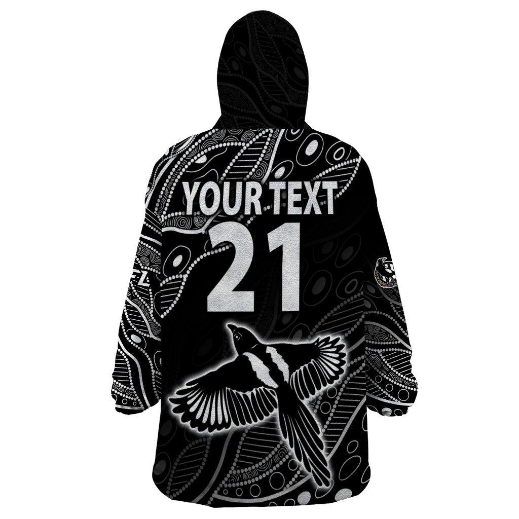 custom-text-and-number-2023-collingwood-magpies-football-wearable-blanket-hoodie-pies-founded-1892