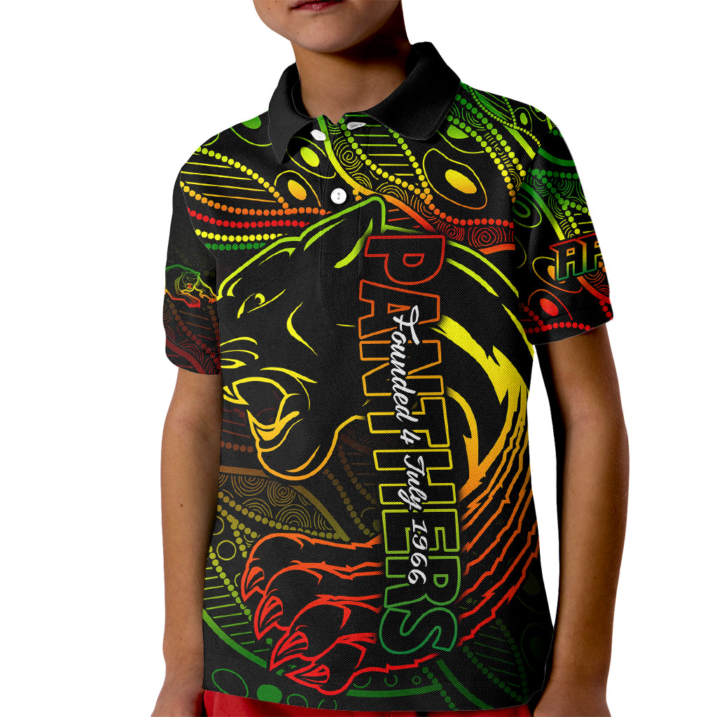 2023-panthers-nrl-kid-polo-shirt-aboriginal-founded-1966