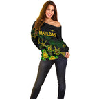 custom-text-and-number-australia-soccer-off-shoulder-sweater-matildas-world-cup-with-kangaroo