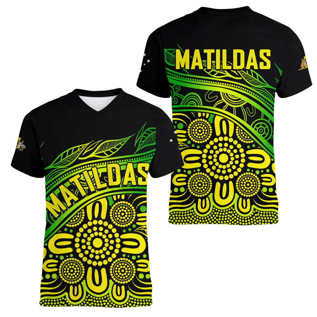 2023-australia-soccer-matildas-women-v-neck-t-shirt
