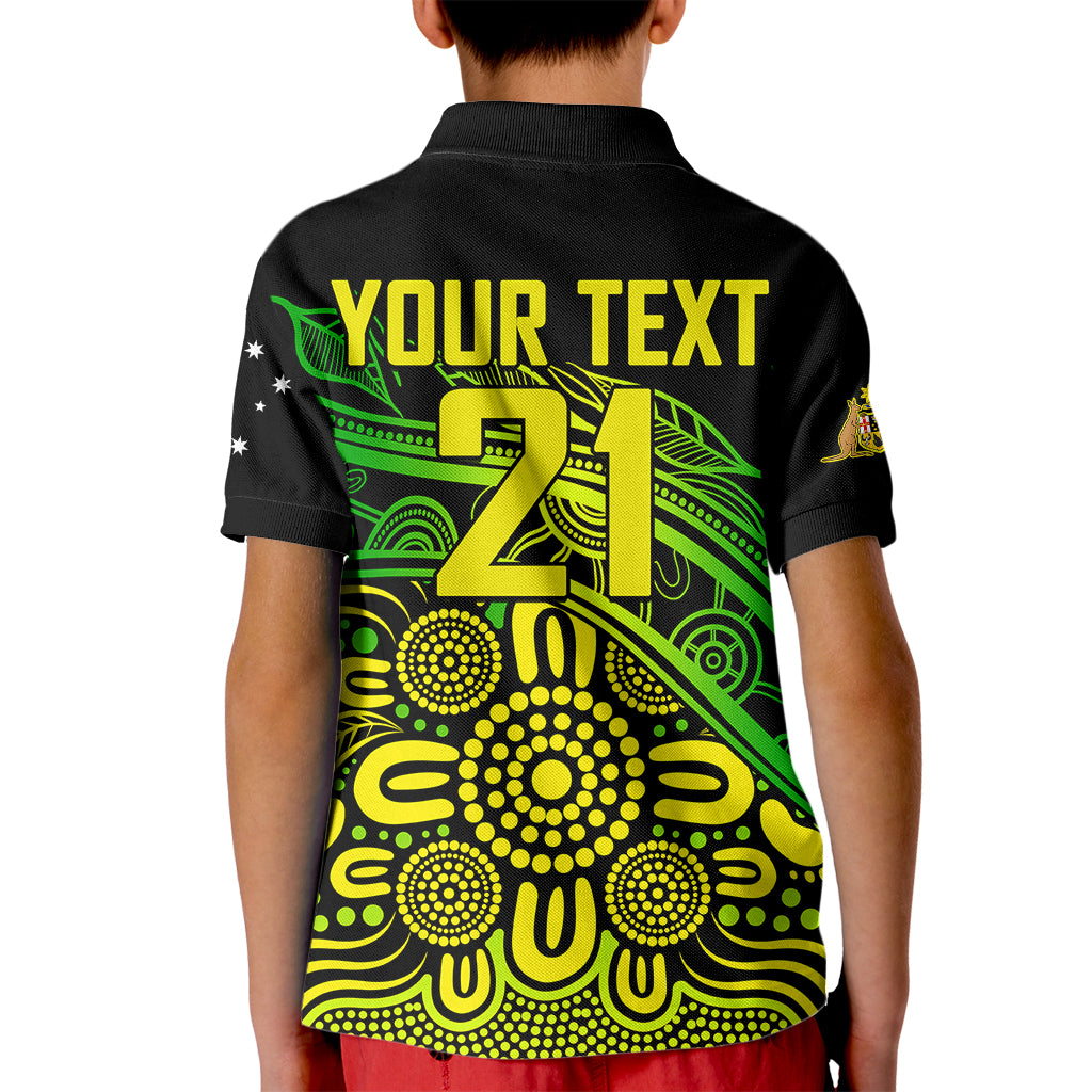 custom-text-and-number-2023-australia-soccer-matildas-kid-polo-shirt