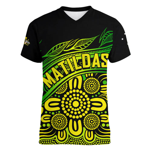 custom-text-and-number-2023-australia-soccer-matildas-women-v-neck-t-shirt