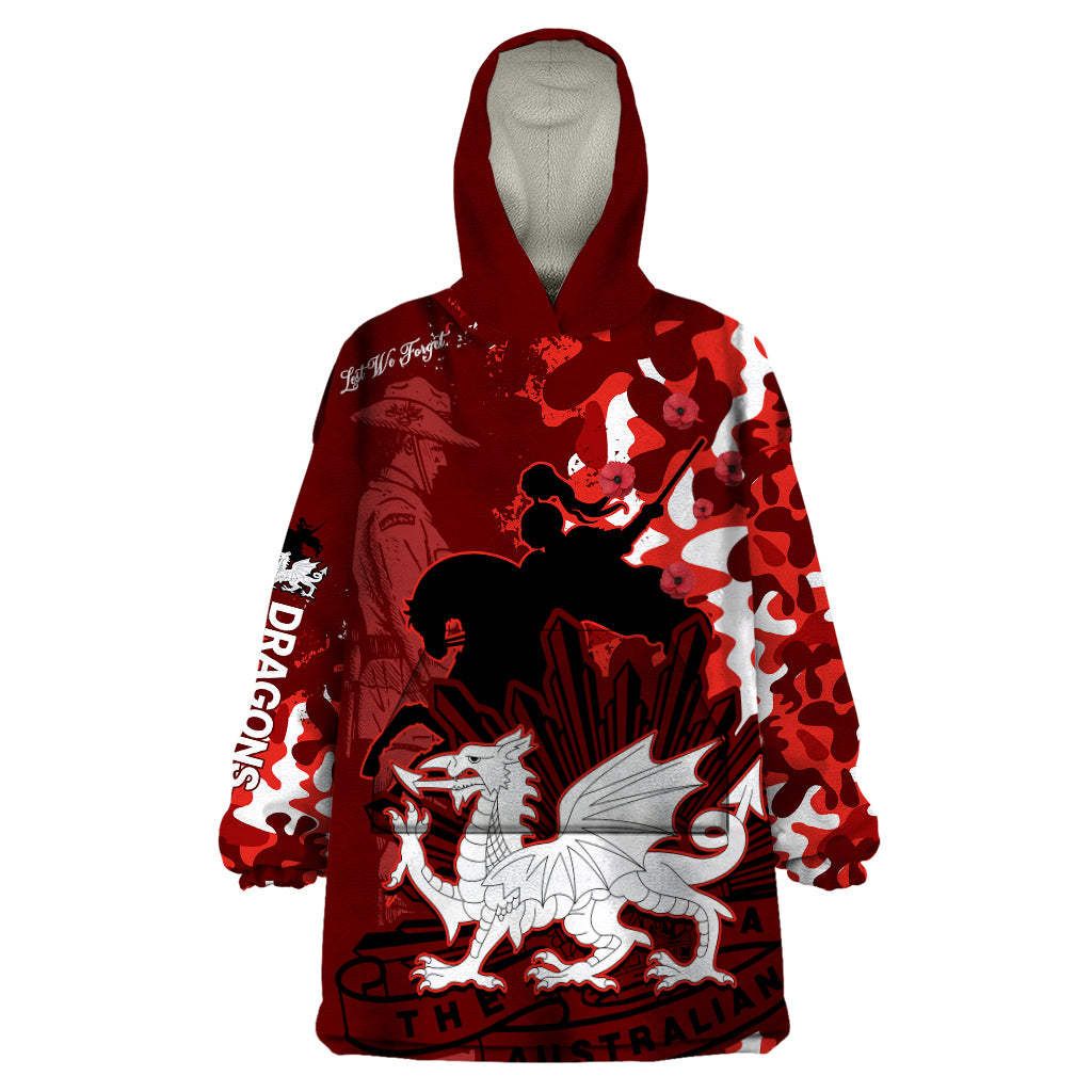 custom-text-and-number-nrl-anzac-2023-st-dragons-wearable-blanket-hoodie-camouflage
